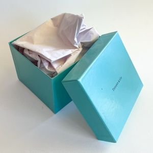 Iconic Blue Tiffany’s EMPTY Box - Perfect for Holiday / Christmas Giftbox